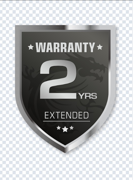 MSI 2YR Warranty Extension Laptops Whole Series Range LS