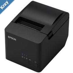 EPSON TMT82IIIL Direct Thermal Receipt Printer Ethernet Interface Max Width 80mm Includes PSU