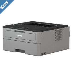 Brother HLL2350DW Compact Monochrome Laser Printer with automatic 2sided printing and wireless connectivity 30ppm Wifi Direct Wireless