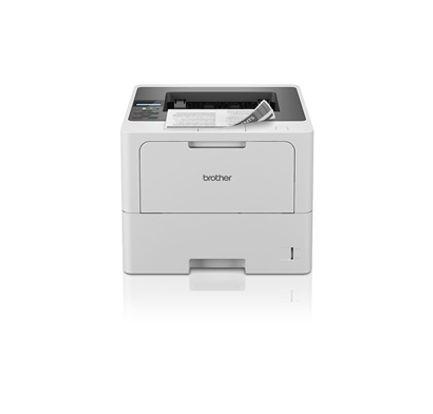 NEWProfessional Mono Laser Printer with Print speeds of Up to 50 ppm 2Sided Printing 520 Sheets Paper Tray Wired  Wireless networking
