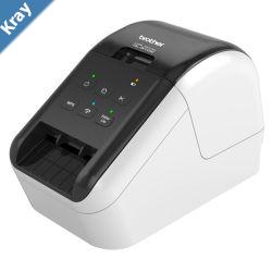 Brother QL810W WIRELESS WiFi HIGH SPEED LABEL PRINTER  UP TO 62MM WITH BLACKRED PRINTING DK22251 required