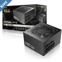 Antec GSK750 V2 80 Gold Fully Modular 750W ATX 3.1 14015086mm 120mm fan PCIE 5.1 12VHPWR OCPOVPUVPSCPOPPOTP 7Y warranty