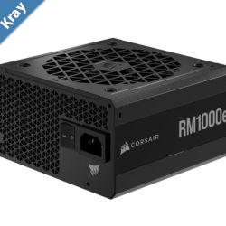 Corsair RM1000e Fully Modular LowNoise ATX Power Supply  ATX 3.0  PCIe 5.0 Compliant  105CRated Capacitors  80 PLUS Gold PSU