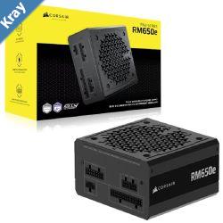 Corsair RMe Series RM650e Fully Modular Cybenetics Gold ATX 3.1 Power Supply