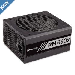 Corsair 650W RMX 80 Gold Fully Modular 135mm FAN ATX PSU 10 Years Warranty LS