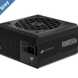 Corsair RM850e Fully Modular LowNoise ATX Power Supply  ATX 3.0  PCIe 5.0 Compliant  105CRated Capacitors  80 PLUS Gold PSU