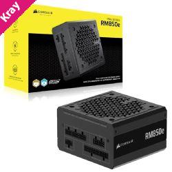 Corsair RMe Series RM850e Fully Modular Low-Noise ATX Power Supply (AU), Cybenetics Gold, ATX12V 3.1, 2x PATA, 2x EPS, 6x SATA, 3x PCIe