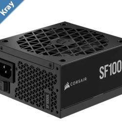CORSAIR SFL Series 80 Gold SF1000L Fully Modular LowNoise SFX Power Supply. Ultra compact Space saving  High Performance PSU