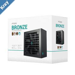 DeepCool PF500X 500W Gamer Storm 80 Bronze Cybenetics ATX Power Supply 120mm Fan Japanese  Taiwanese Capacitors DC to DC ATX12V V2.52