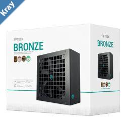 DeepCool PF700X 700W Gamer Storm 80 Bronze Cybenetics ATX Power Supply 120mm Fan Japanese  Taiwanese Capacitors DC to DC ATX12V V2.52
