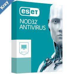 ESET NOD32 Antivirus Essential Protection 3 Devices 1 Year  Includes 1x Physical Printed Download Card