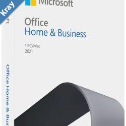 Microsoft Office Home and Business 2021 English APAC Medialess Retail New. Word Excel Power Point Outlook for PC and Mac