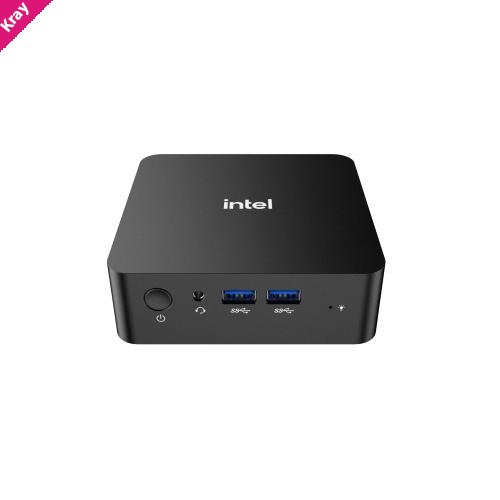 Leader mini-PC NUC SN4PRO-V8, Intel N150, 8GB DDR4 RAM, 128GB NVMe SSD, Wi-Fi AC + BT, VESA, 2x HDMI, USB-C, 5x USB, Win11 Professional, 1Yr warranty