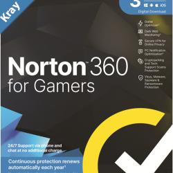 Norton 360 For Gamers 50GB AU 1 User 3 Devices OEM  ESD Keys via Email