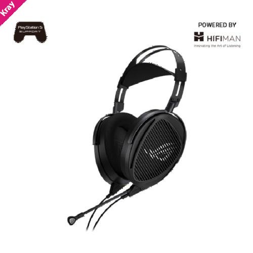 ASUS ROG KITHARA Wired Gaming Headset, 3.5mm wired, 100mm planar driver, 16Ω, 8Hz-55kHz, stereo, -36dB mic, no ANC, black, multi-platform