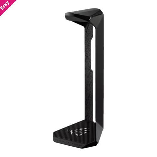ASUS ROG Throne II Core Gaming Headset Stand, aluminum frame, anti-slip base, no lighting, stable design