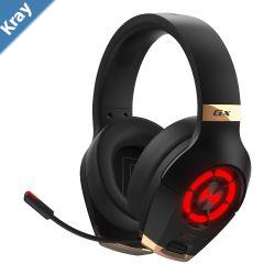 Edifier  GX HiRes Gaming Headset with HiRes Dual Noise Cancelling Microphone MultiMode 3.5mm AUX USB 3.0 USBC Connection  Black