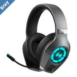 Edifier  GX HiRes Gaming Headset with HiRes Dual Noise Cancelling Microphone MultiMode 3.5mm AUX USB 3.0 USBC Connection  Grey