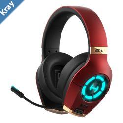 Edifier  GX HiRes Gaming Headset with HiRes Dual Noise Cancelling Microphone MultiMode 3.5mm AUX USB 3.0 USBC Connection  Red