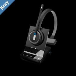 EPOS IMPACT SDW 5036T DECT Wireless Office Monoaural  Headset w base station for PC Desk Phone  Mobile Included BTD 800 Dongle Teams Version
