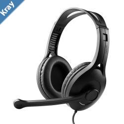 Edifier K800 USB Headset with Microphone  120 Degree Microphone Rotation Leather Padded Ear Cups