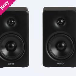 Edifier M90 Bi-amped 2.0 speaker with high-quality sound and  versatile connectivity -BLACK