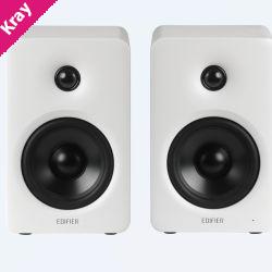 Edifier M90 Bi-amped 2.0 speaker with high-quality sound and  versatile connectivity -WHITE