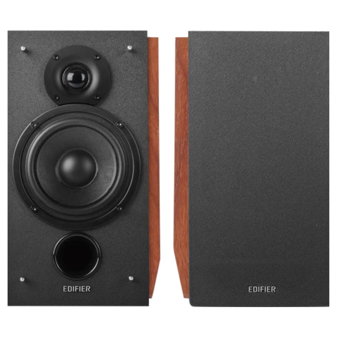 Edifier R1700BTS Bluetooth Bookshelf Speakers 66W RMS DUAL RCA INPUTS  BROWN