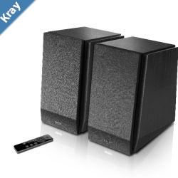 Edifier R1855DB Active 2.0 Bookshelf Speakers  Includes Bluetooth Optical Inputs Subwoofer Supported Wireless Remote