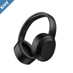 Edifier W820NB Plus Active Noise Cancelling Wireless Bluetooth Stereo Headphone Headset 49 Hours Playtime Bluetooth V5.2 HiRes Audio wirelessBlack