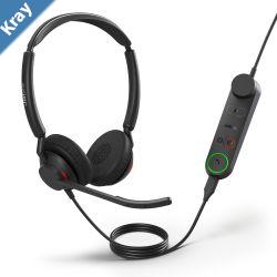 Jabra Engage 50 II Dual UC Corded USBCA Headset Best Headset for Clear Customer Calls UltraLightweight Hearing Protection Smartringer Busylight