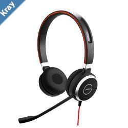 Jabra Evolve 40 MS Stereo USBC Professional Headset Suitable for Computer  Mobile Device Microsoft Teams Certified 2ys Warranty