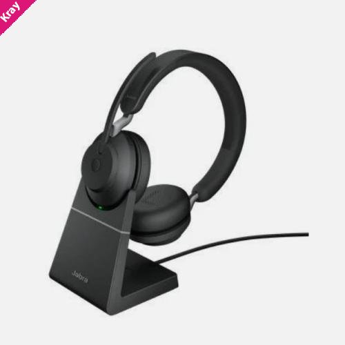 Jabra Evolve2 75 Deskstand, USB-C, Black