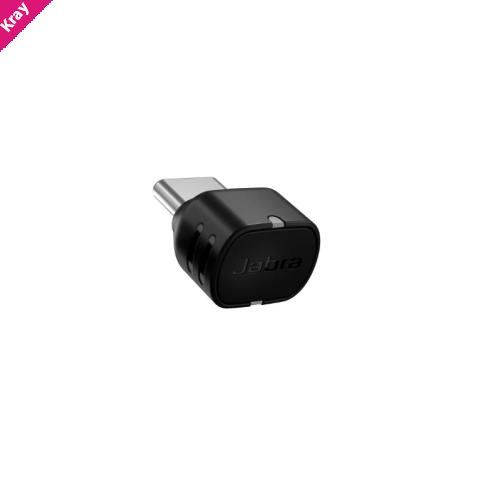Jabra Link 390c MS, USB-C Bluetooth Adapter, Wireless range up to 30m/100ft, Available in Unifi ed Communications & MicrosoftTeams variants, Easy to m