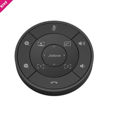 PanaCast 50 Blac, Intuitive Remote Control, for easy in-room operation. Access presets and PTZ-controls, adjust volume, and more, all without