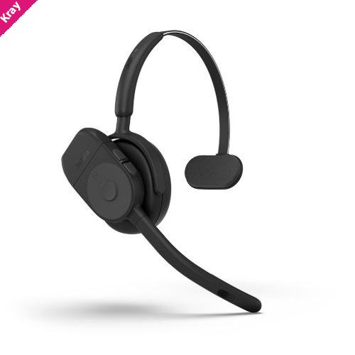 Jabra Perform 75 Wireless Mono Bluetooth Headset, Push to Talk, Hot Swappable Battery, USB-C
