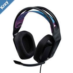 Logitech G335 Wired GAMING HEADSET Black