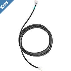 EPOS  Sennheiser Standard DHSG adapter cable for electronic hook switch  140 cm round