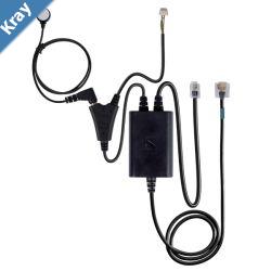 EPOS  Sennheiser EHS adapter cable for NEC DT3xx and DT4xx and NEC IP Phones DT7xx and DT8xx iSIP  NSIP   DT820 not included 