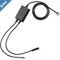 EPOS  Sennheiser Polycom adapter cable for electronic hook switch  Soundpoint IP 430 and above