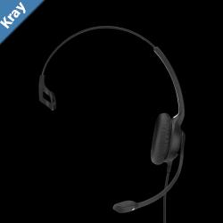 EPOS  Sennheiser SC230 Wide Band Monaural headset with Noise Cancelling mic  high impedance for standard phones Easy D    Requires Easy Disconnect