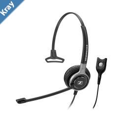 EPOS  Sennheiser Premium Monaural headset ultra noise cancelling mic Wideband very strong and comfortable leatherette pads gorgeous design. ED c