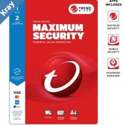 Trend Micro Maximum Security 1 Device 2Yr Retail Mini Box Auto Renew