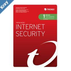 Trend Micro Internet Security 1 Device 1 Year AddOn Auto Renew OEM