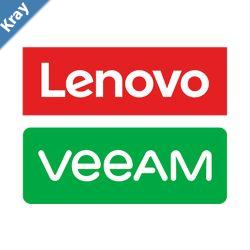 Lenovo Veeam Backup for Microsoft Office 365 3 Year Subscription Upfront Billing License  Production 247 Support Per user 10 Instance Pack