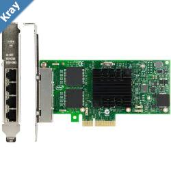 LENOVO ThinkSystem Intel I350T4 PCIe 1Gb 4Port RJ45 Ethernet Adapter