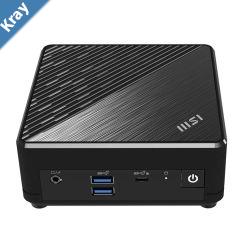 MSI Cubi N ADL S214BAU Mini PC barebone Intel N100 DDR4 upto 16GB  Intel HD Graphics 1x M.2 2x USB 3.2