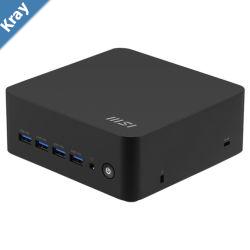 MSI Cubi Z AI 8M with Hawk Point R7Ryzen 7 8845HSUp to DDR5dTPM2M.22HDMI2USB C 4.04Display2LANWifi6ECard ReaderPower Switch Cable3Y