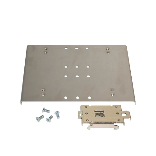Shuttle DINRail Mounting Kit for Shuttle XPC Slim Series  allows the installation of 1litre XPC slim barebones on a standard 35 mm DINRail