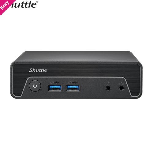 Shuttle Finish Goods-B,NE10N,NPI,SKU1 barebom,INTEL N100 fanless,FTPM,ADP 19V/65W,PWD US 3PIN,W/VESA mount Palm-sized Performance | Versatile 0.6-lite